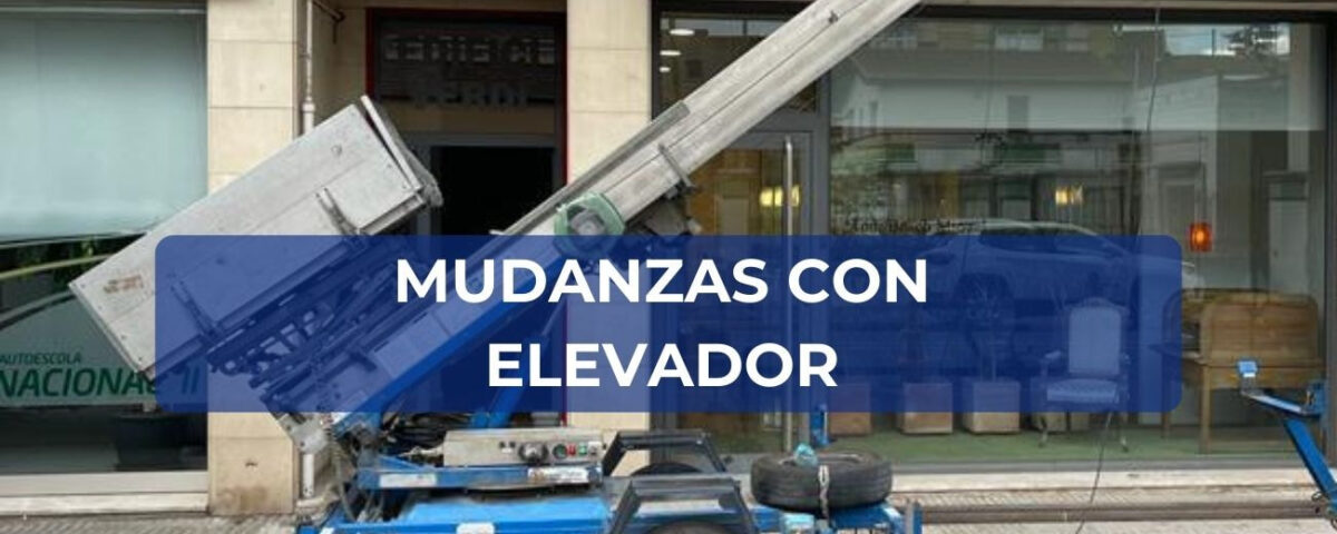 mudanzas con elevador