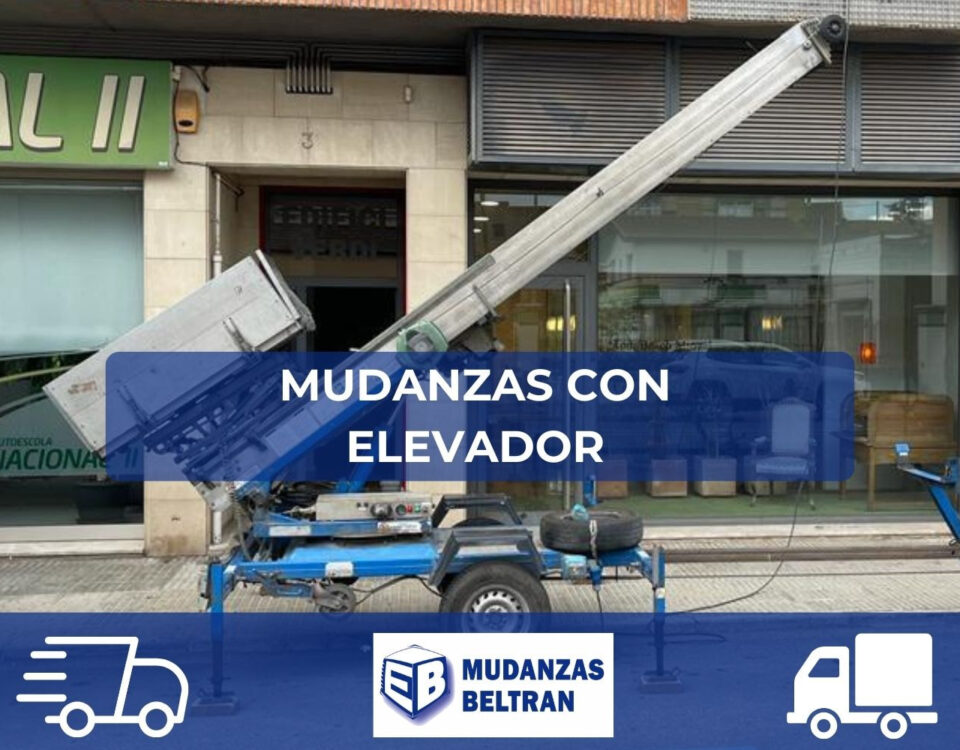 mudanzas con elevador